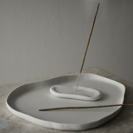 Incense holder White