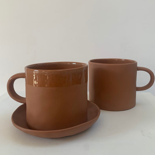 NY! Saucer TERRAKOTTA - Kajsa Cramer