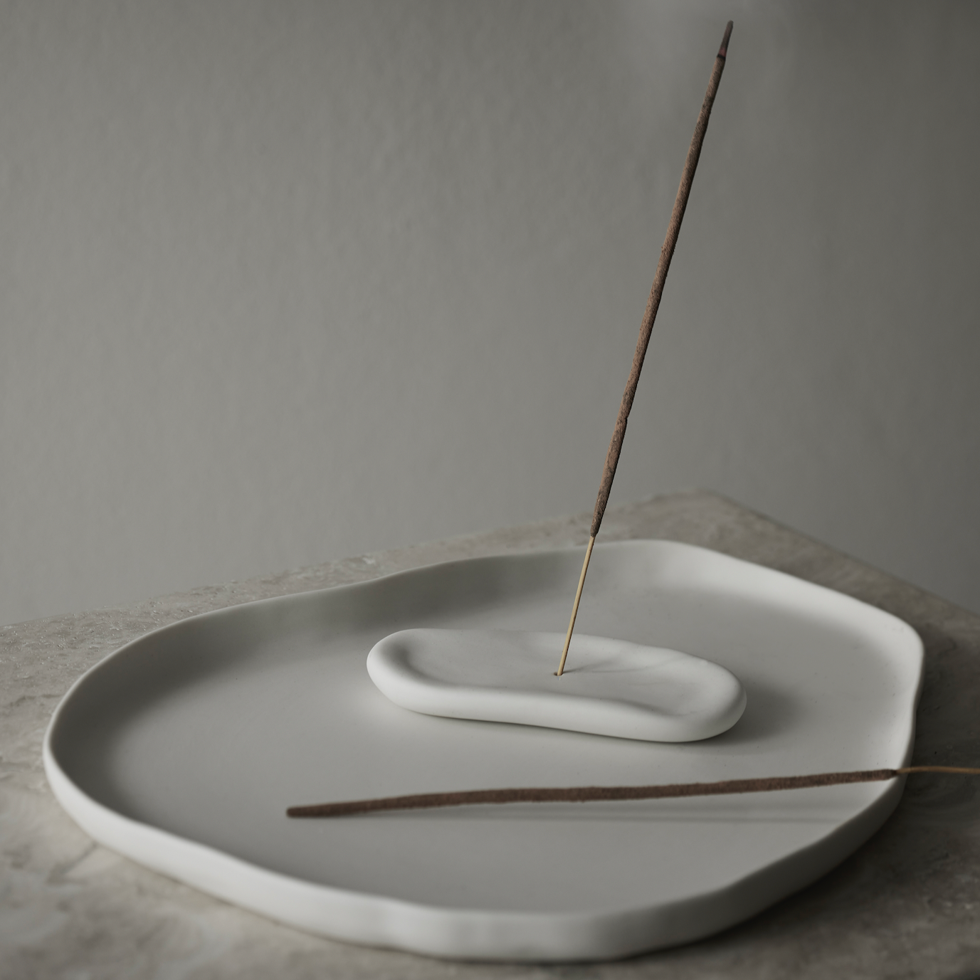 Incense holder White