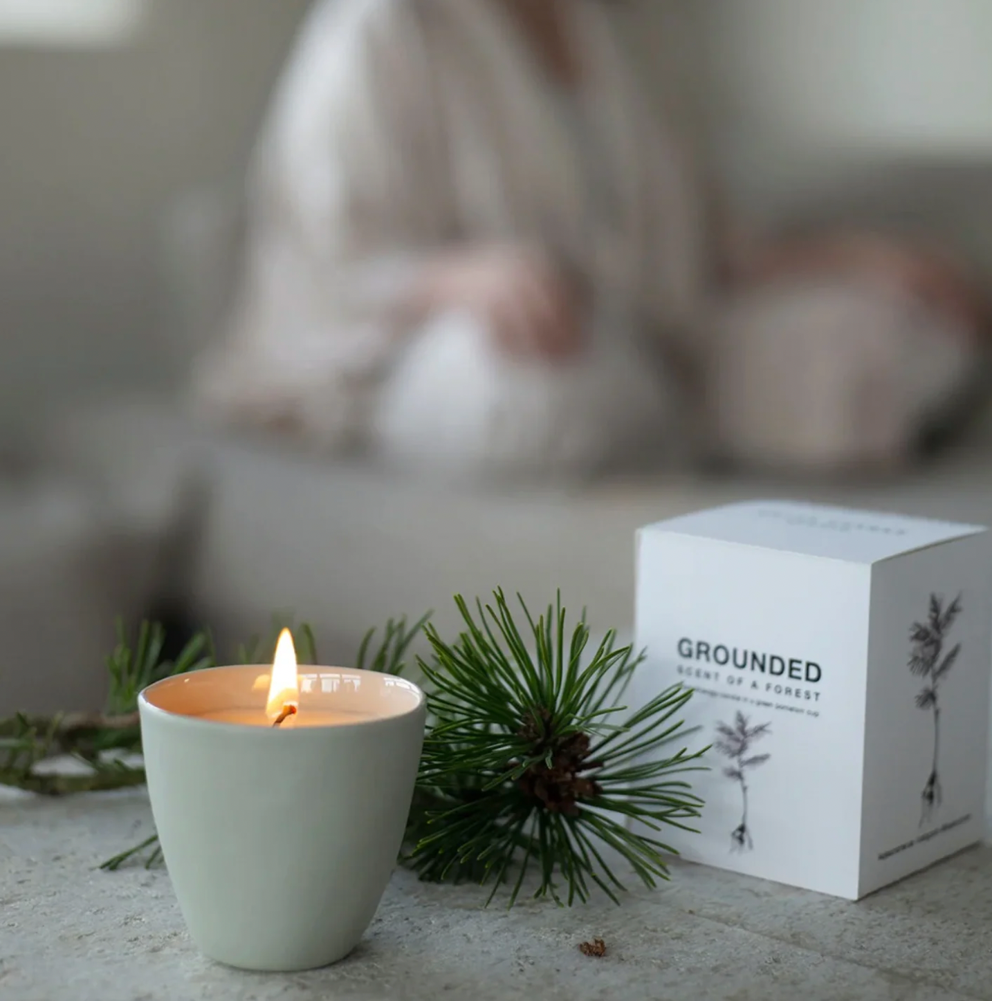 Aromatherapy scented candle SENSUAL