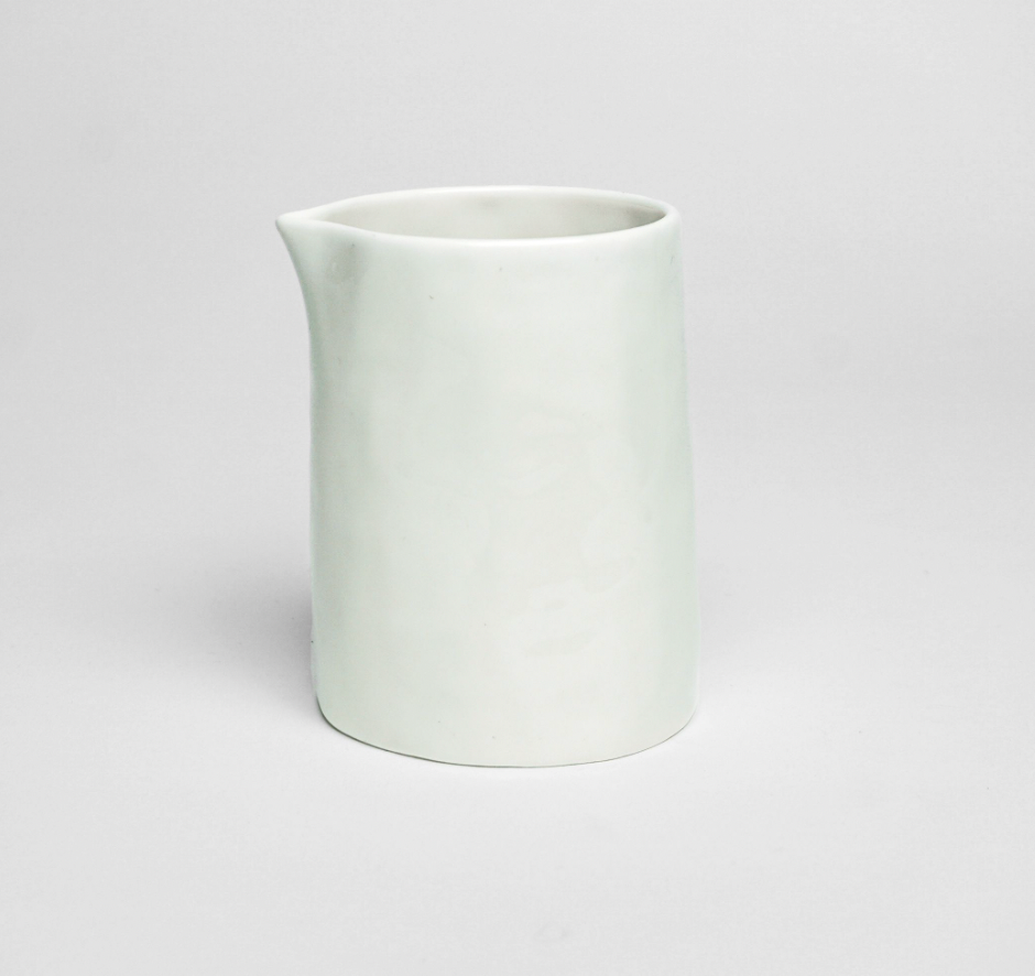 NEW! Small milk jug White