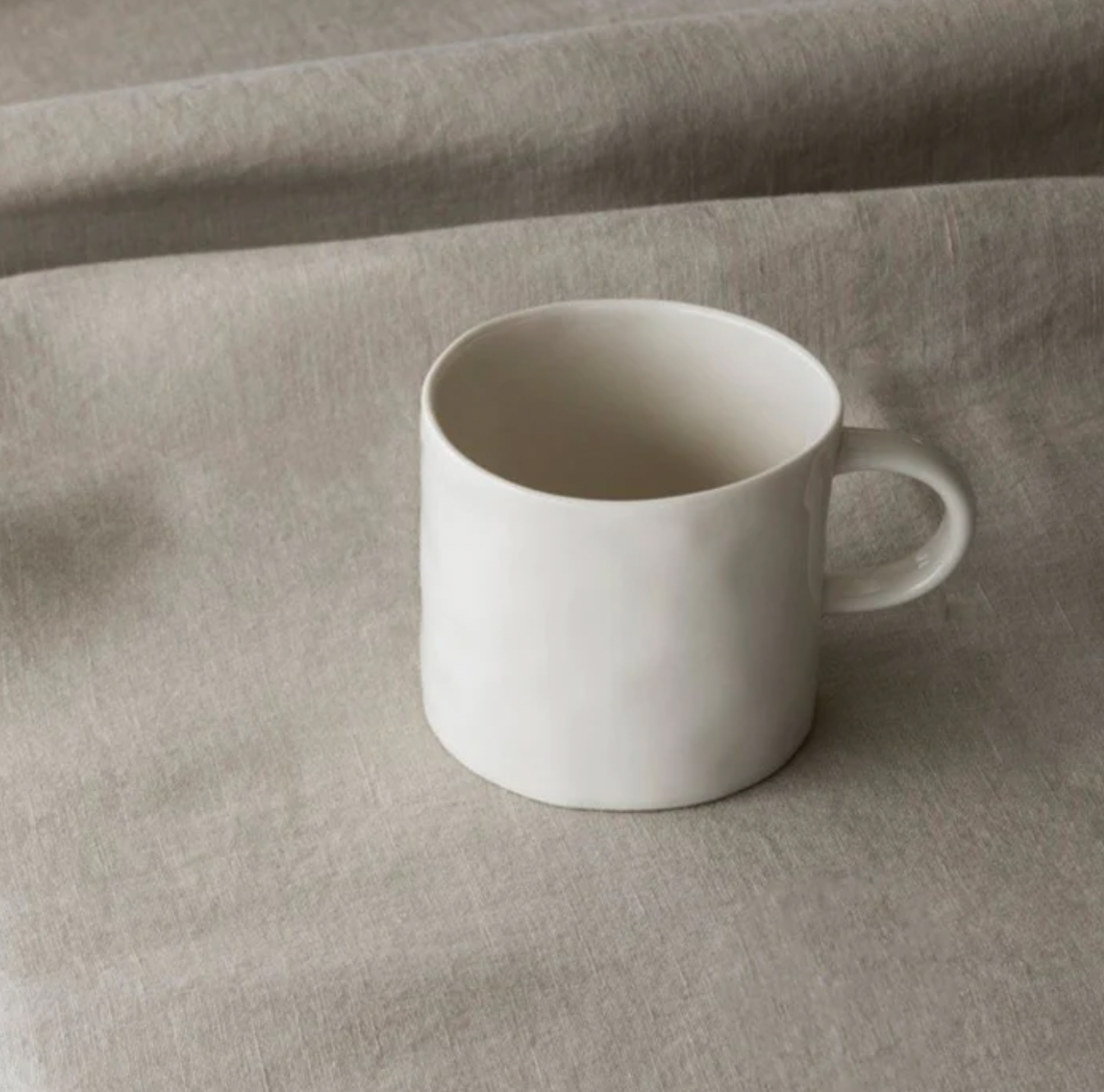 Mug handle TERRAKOTTA glansig kant