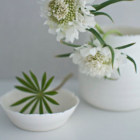 Small Bowl WHITE - Kajsa Cramer