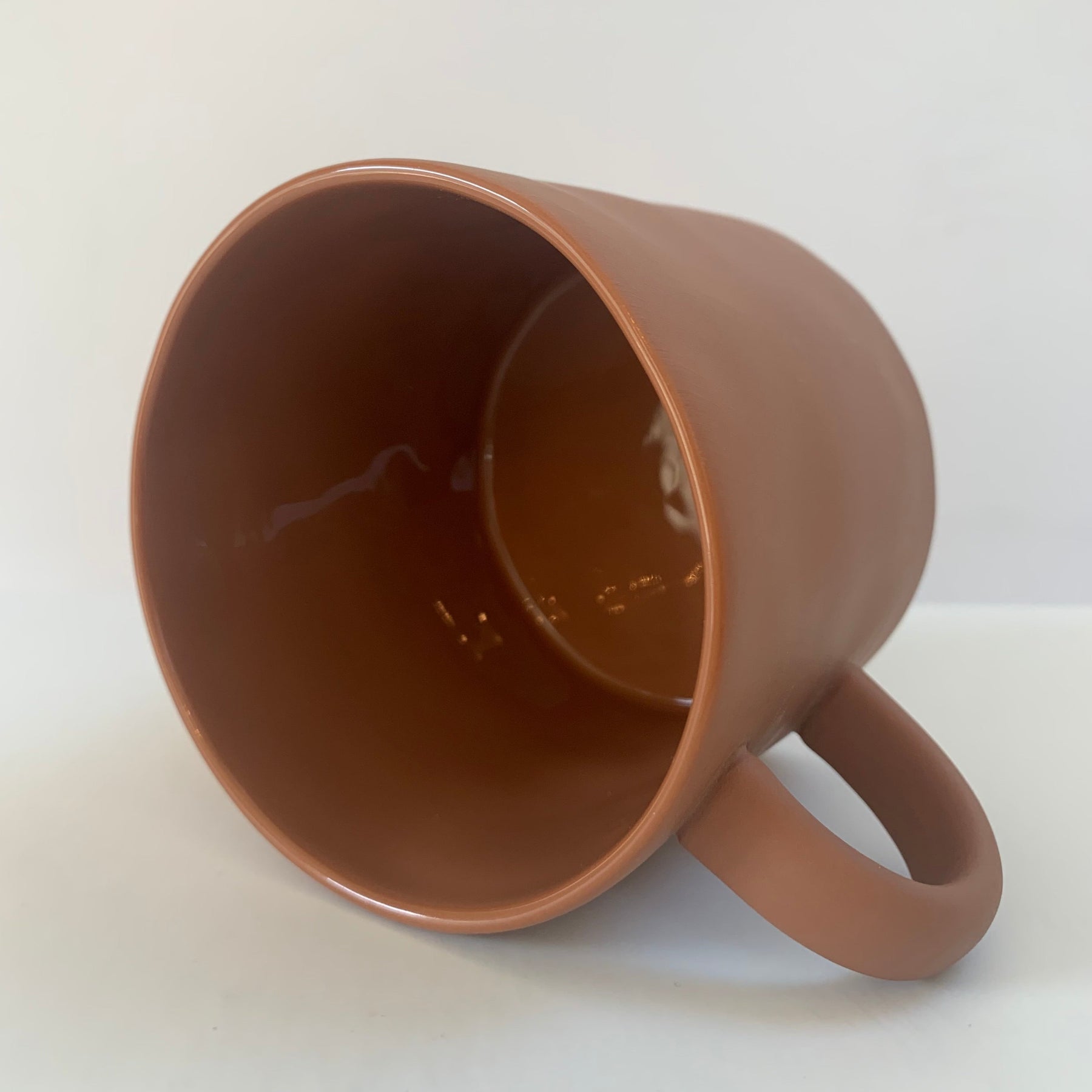 NY! Mug handle TERRAKOTTA matt - Kajsa Cramer