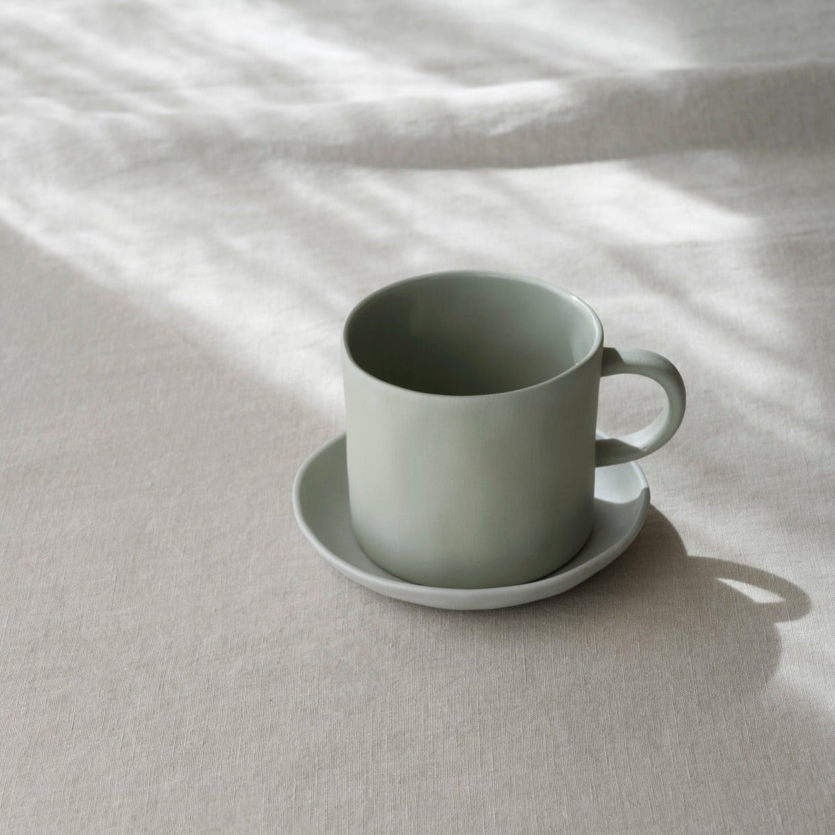Mug handle GREENGRAY - Kajsa Cramer