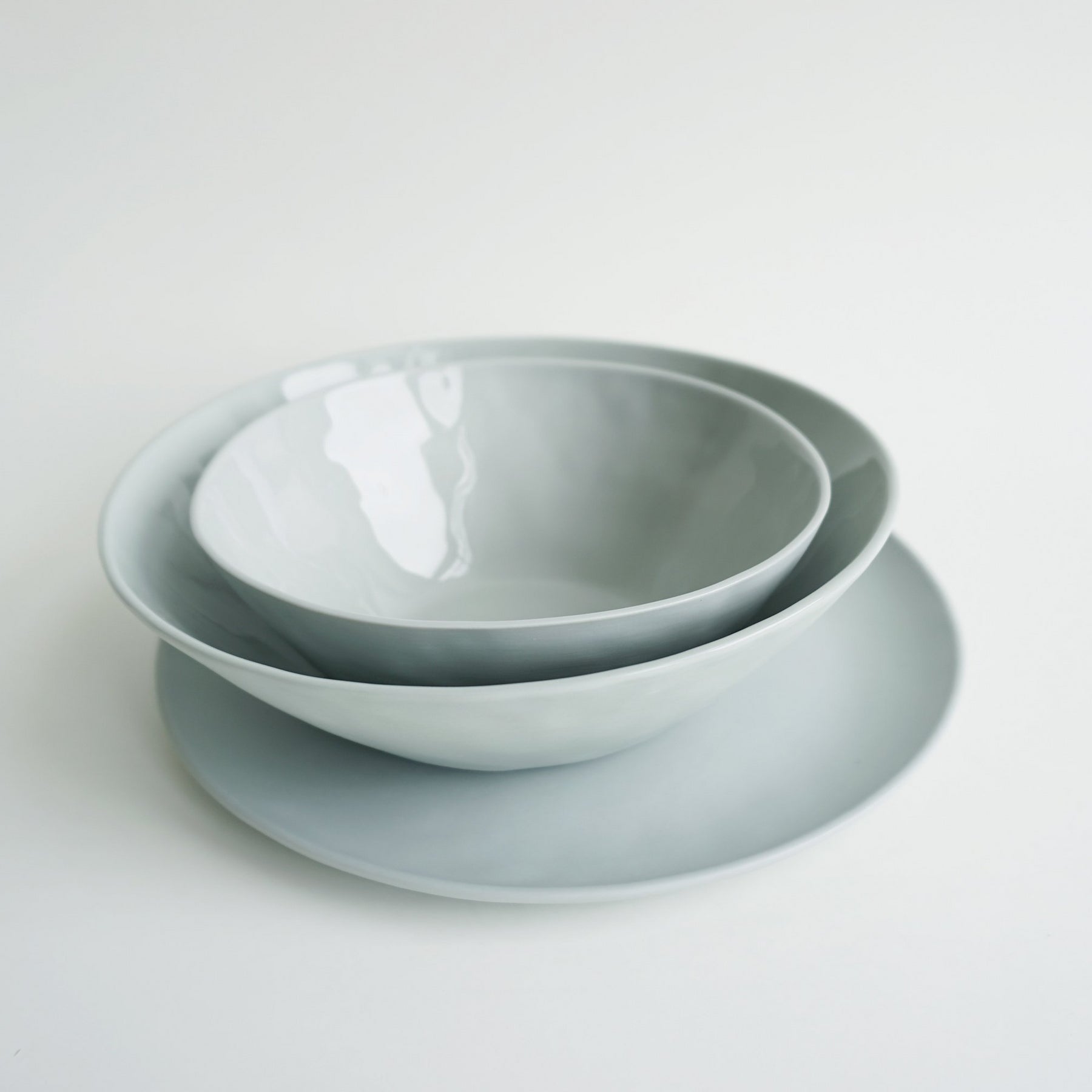 Bowl GREENGRAY 19cm - Kajsa Cramer